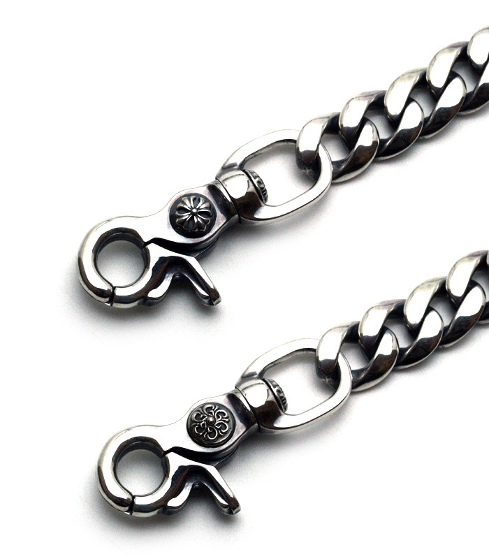 ArgentGleam Classic アージェントグリームクラシック シルバー925 ウォレットチェーン DoubleClip Narrow Walletchain AGC-041 ブランド ARGENT 爆買の画像