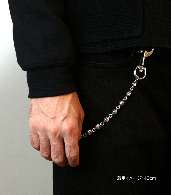 ArgentGleam Classic アージェントグリームクラシック シルバー925 ウォレットチェーン Trigger Ball AGC-167 ブランド ARGENT GLEAM アクセサリー 爆買の画像