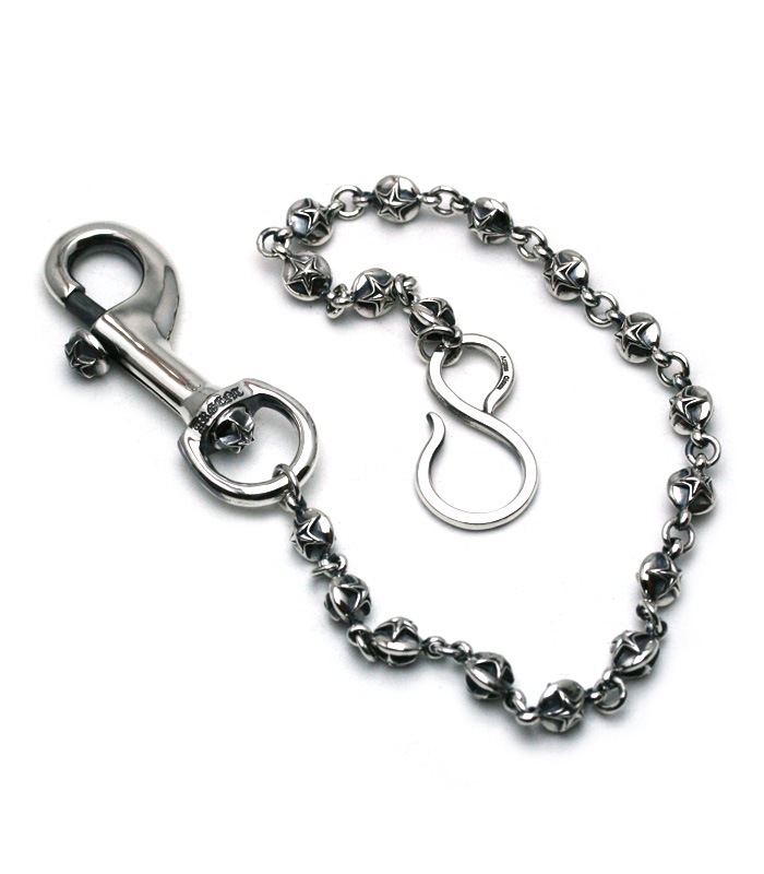 ArgentGleam Classic アージェントグリームクラシック シルバー925 ウォレットチェーン Trigger Ball AGC-167 ブランド ARGENT GLEAM アクセサリー 爆買の画像