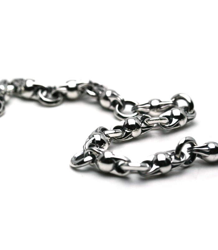 ArgentGleam Classic アージェントグリームクラシック シルバー925 ウォレットチェーン AG Ball Walletchain Trigger Clip AGC-198 ブランド ARGENT 爆買の画像