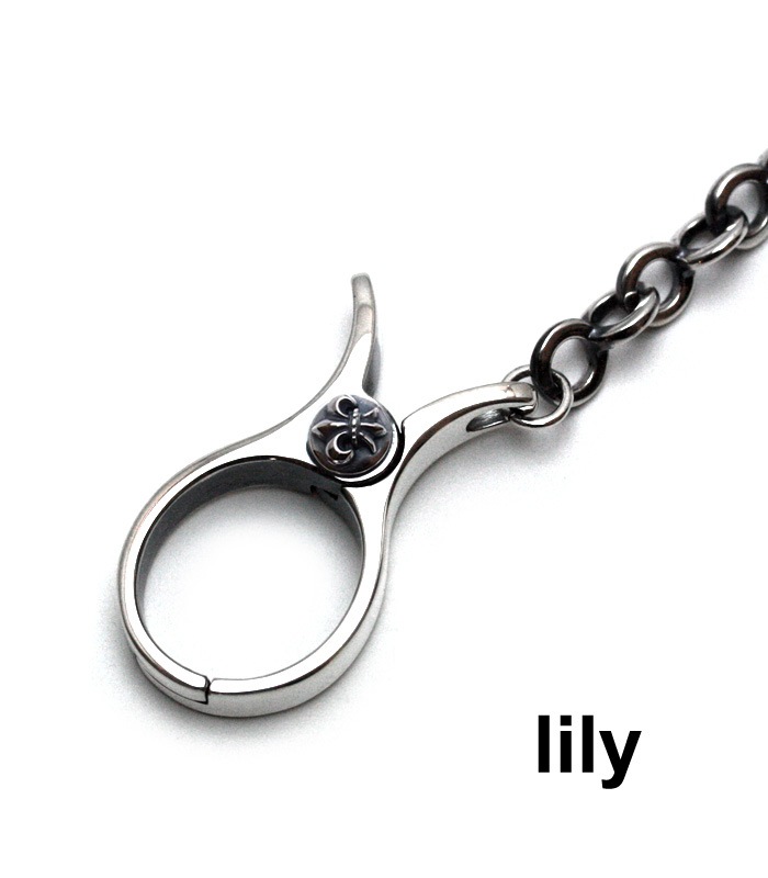 ArgentGleam Classic アージェントグリームクラシック シルバー925 ウォレットチェーン PINCH CLIP WalletChain Twist AGC-207 ブランド ARGENT GLEAM 爆買の画像