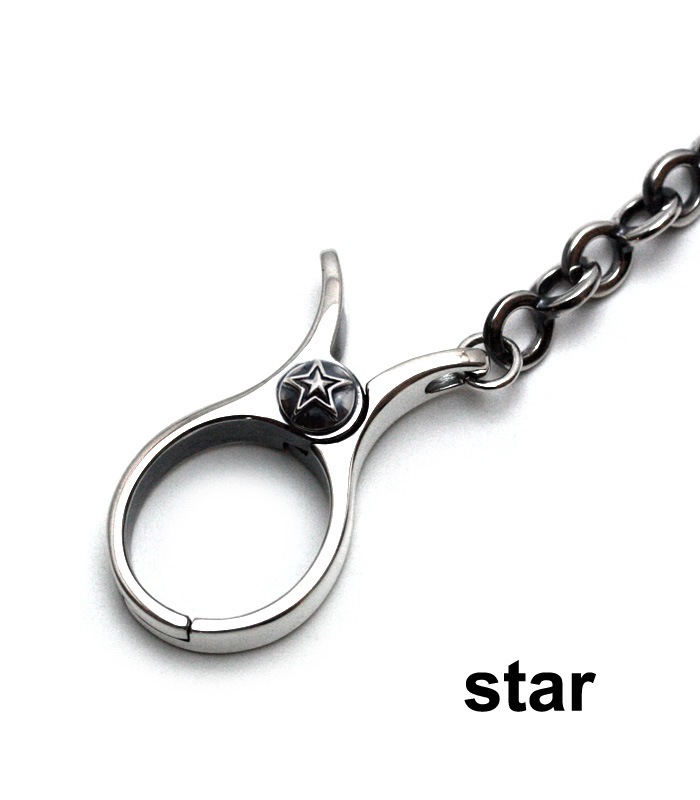 ArgentGleam Classic アージェントグリームクラシック シルバー925 ウォレットチェーン PINCH CLIP WalletChain Twist AGC-207 ブランド ARGENT GLEAM 爆買の画像