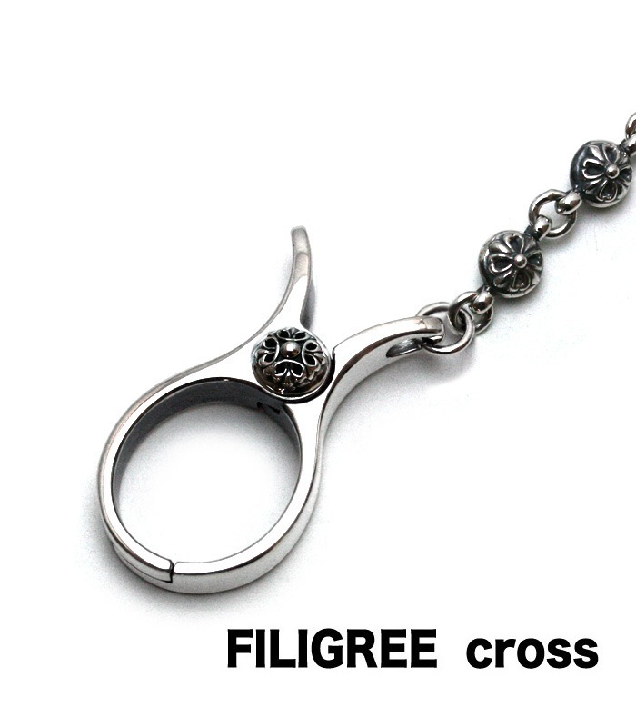 ArgentGleam Classic アージェントグリームクラシック シルバー925 ウォレットチェーン PINCH CLIP WalletChain Twist AGC-207 ブランド ARGENT GLEAM 爆買の画像