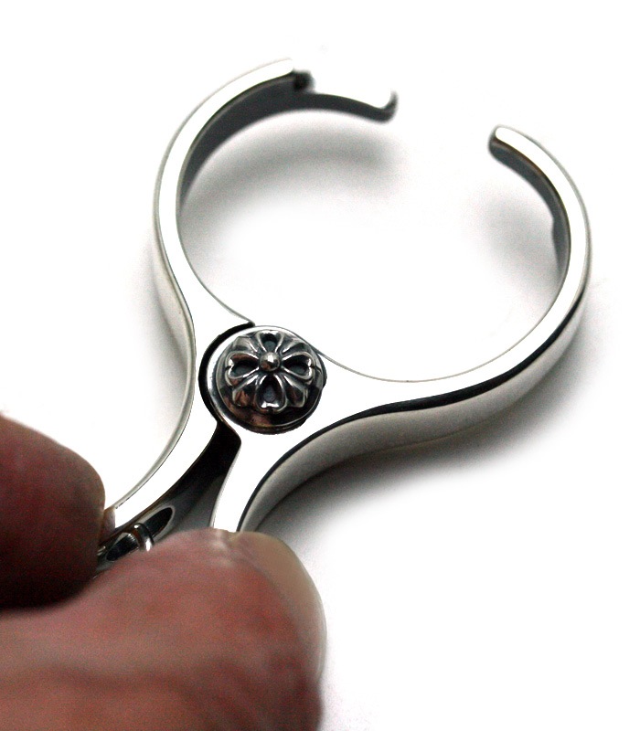 ArgentGleam Classic アージェントグリームクラシック シルバー925 ウォレットチェーン PINCH CLIP WalletChain Twist AGC-207 ブランド ARGENT GLEAM 爆買の画像