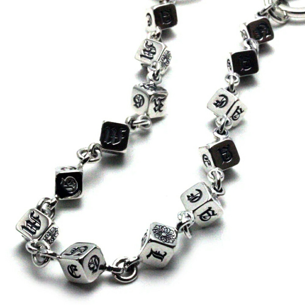 Argent Gleam Classic ウォレットチェーン シルバー 925 メンズ 30