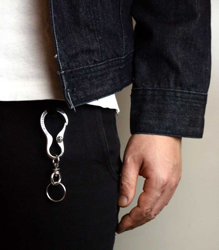 ArgentGleam Classic アージェントグリームクラシック シルバー925 キーホルダー ArgentGleam New Carabiner AGK-062 ブランド ARGENT GLEAM 爆買の画像