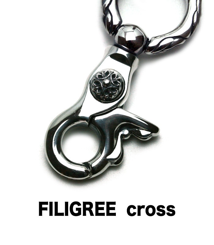 ArgentGleam Classic アージェントグリームクラシック シルバー925 キーホルダー Knocker Arabesque AGK-078 ブランド ARGENT GLEAM アクセサリー 爆買の画像
