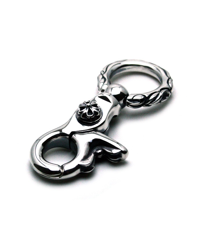 ArgentGleam Classic アージェントグリームクラシック シルバー925 キーホルダー Knocker Arabesque AGK-078 ブランド ARGENT GLEAM アクセサリー 爆買の画像