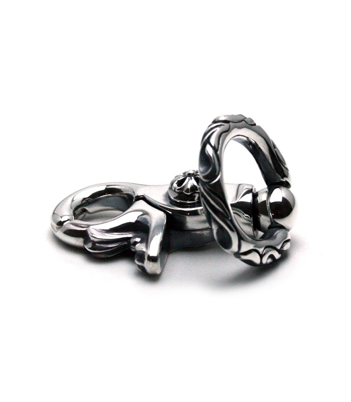 ArgentGleam Classic アージェントグリームクラシック シルバー925 キーホルダー Knocker Arabesque AGK-078 ブランド ARGENT GLEAM アクセサリー 爆買の画像