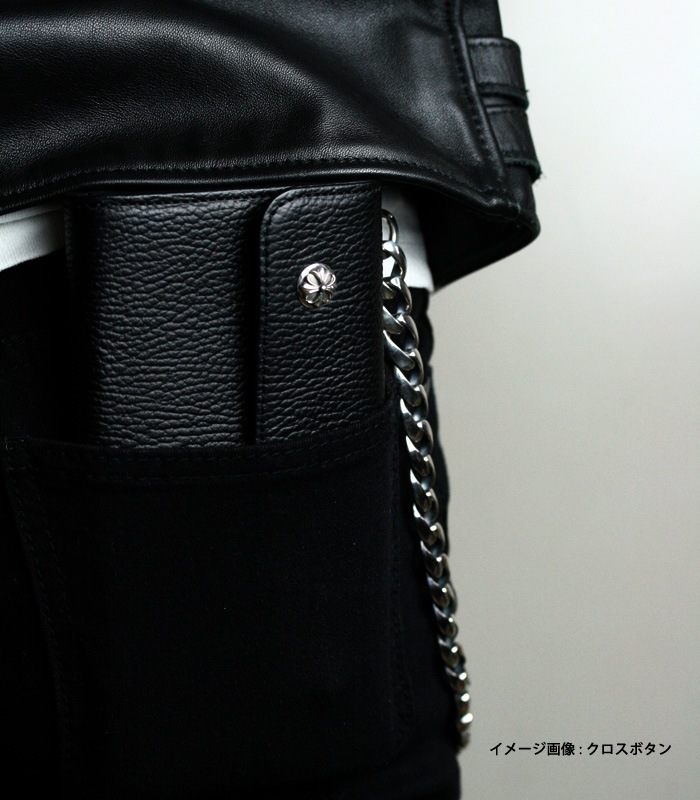 ArgentGleam Classic アージェントグリームクラシック シルバー925 財布 Long Wallet クロスボタン AGW-028 ブランド ARGENT GLEAM シルバー925製 爆買の画像
