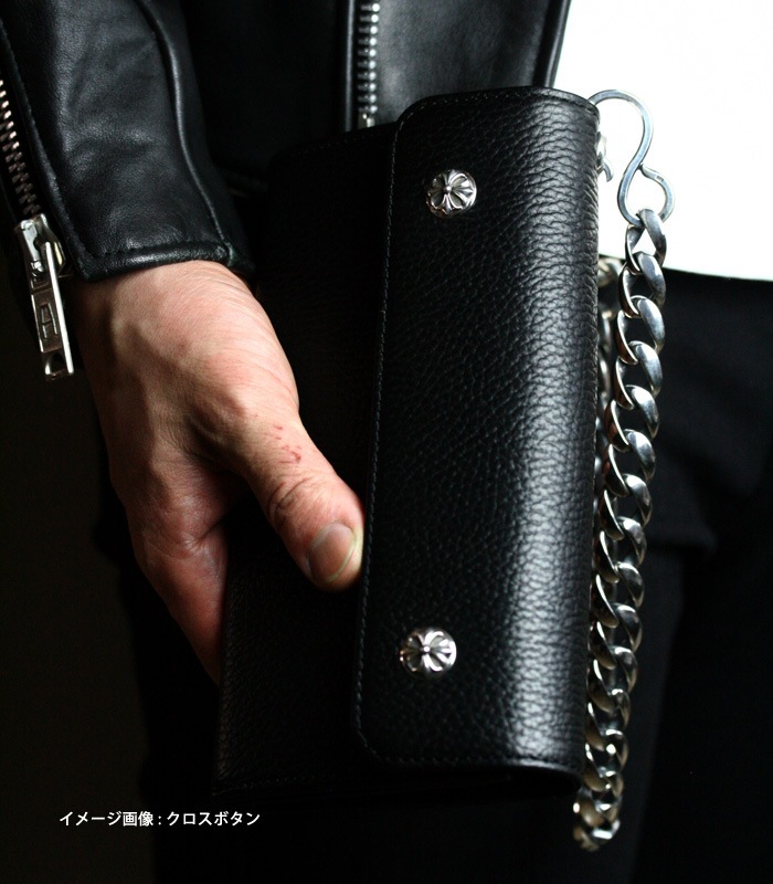 ArgentGleam Classic アージェントグリームクラシック シルバー925 財布 Long Wallet クロスボタン AGW-028 ブランド ARGENT GLEAM シルバー925製 爆買の画像