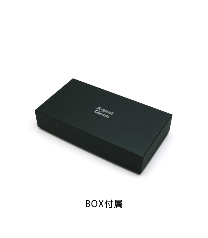 ArgentGleam Classic アージェントグリームクラシック シルバー925 財布 Long Wallet クロスボタン AGW-028 ブランド ARGENT GLEAM シルバー925製 爆買の画像