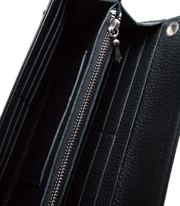 ArgentGleam Classic アージェントグリームクラシック シルバー925 財布 Long Wallet クロスボタン AGW-028 ブランド ARGENT GLEAM シルバー925製 爆買の画像