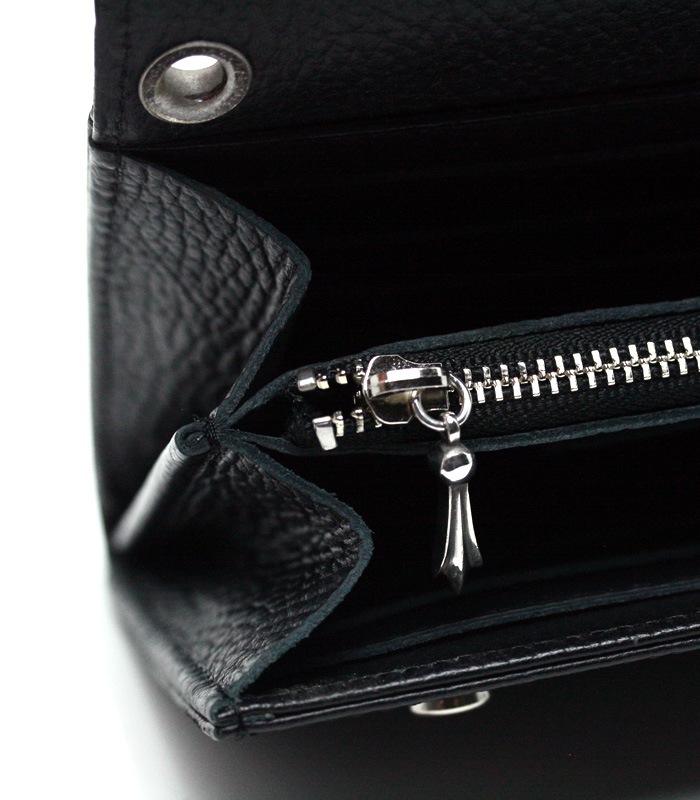 ArgentGleam Classic アージェントグリームクラシック シルバー925 財布 Long Wallet クロスボタン AGW-028 ブランド ARGENT GLEAM シルバー925製 爆買の画像