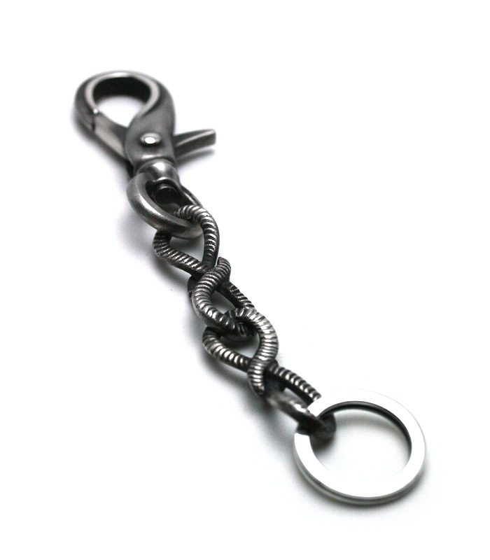 ArgentGleam アージェントグリーム シルバー925 キーホルダー Infinity Snake keychain AK-130 ブランド ARGENT GLEAM アクセサリー 爆買の画像