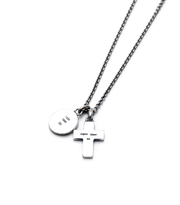 Argent Gleam シルバーチャームネックレス　クロス シルバーアクセサリーブランドアージェントグリーム