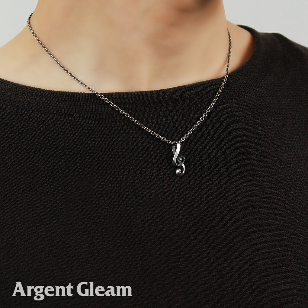 ArgentGleam（アージェントグリーム） シルバー925 ネックレス G Clef