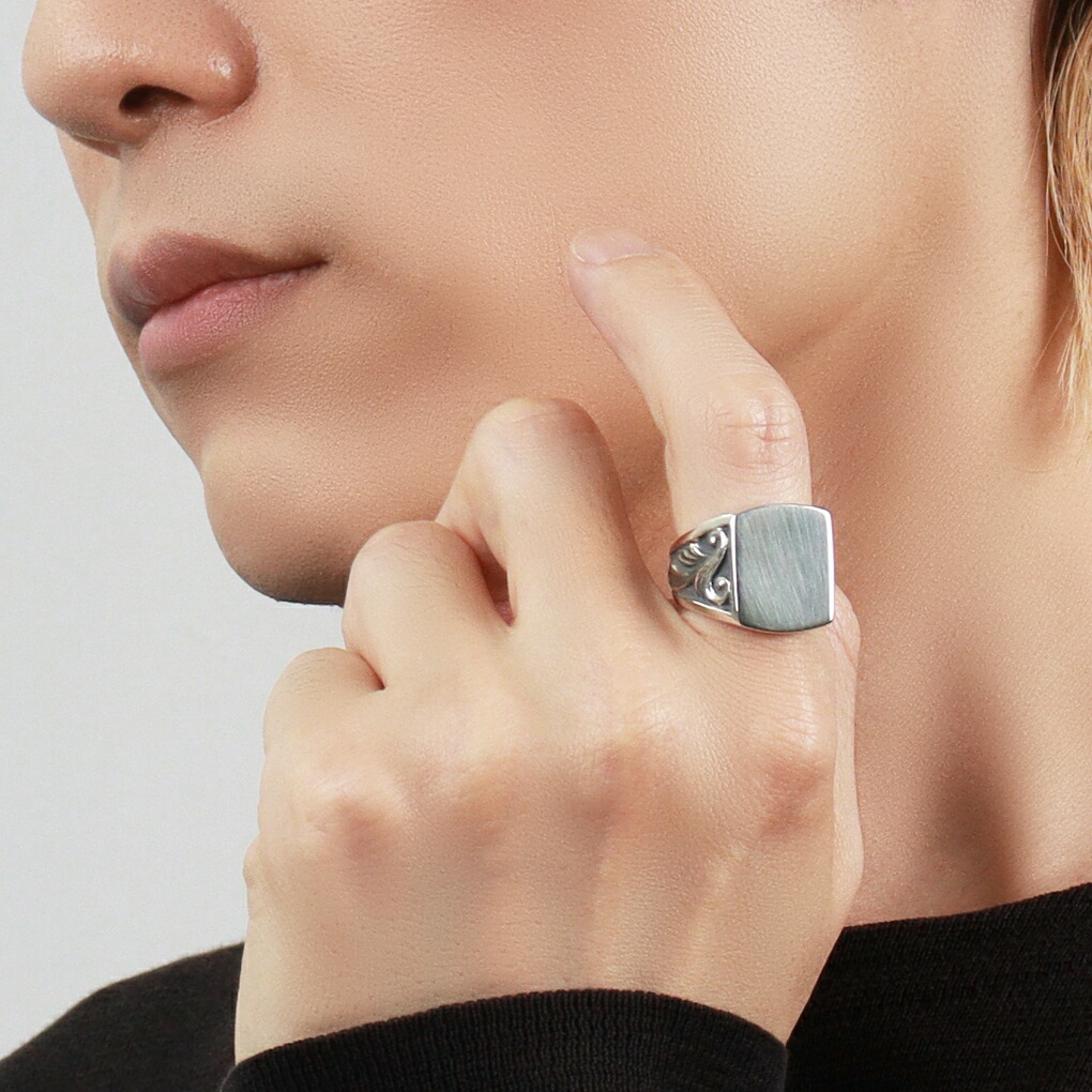 ArgentGleam（アージェントグリーム） アラベスク シグネット リング