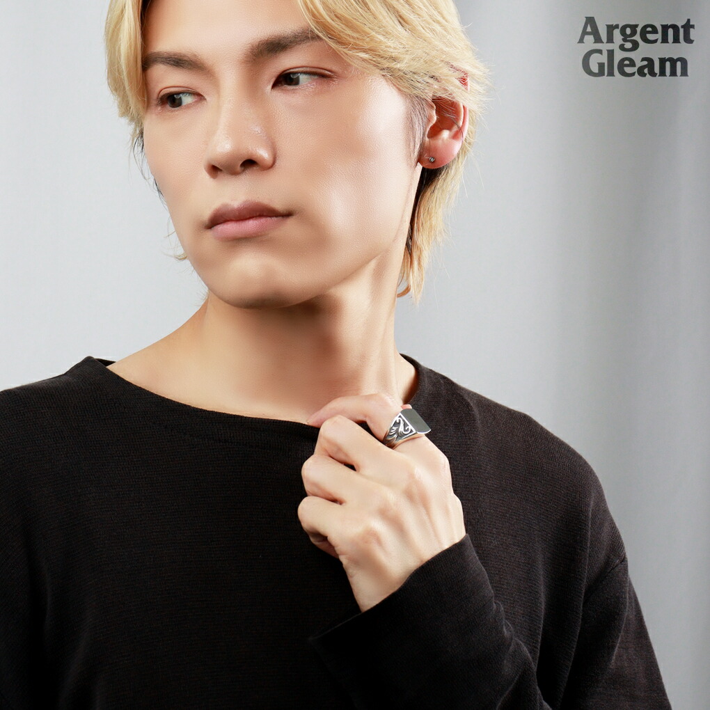 ArgentGleam（アージェントグリーム） アラベスク シグネット リング