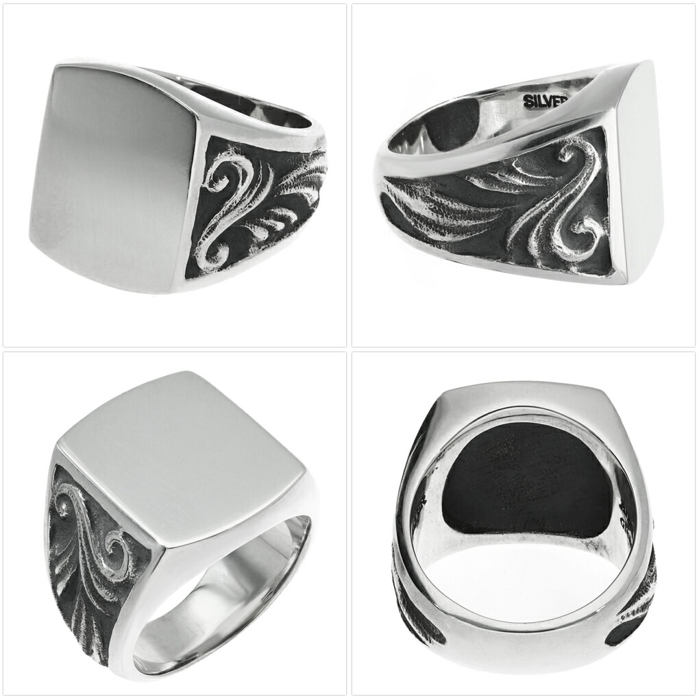 ArgentGleam（アージェントグリーム） アラベスク シグネット リング