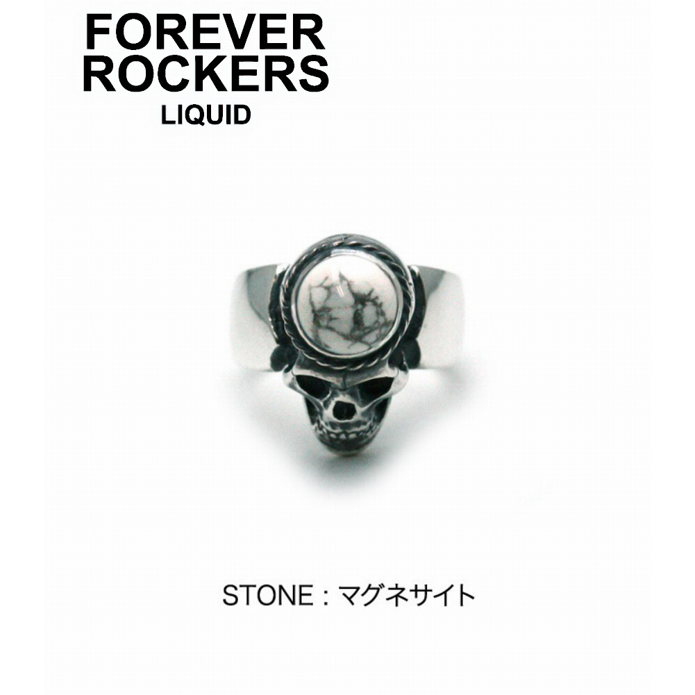 ArgentGleam LIQUID リキッド シルバー925 リング 指輪 スカル