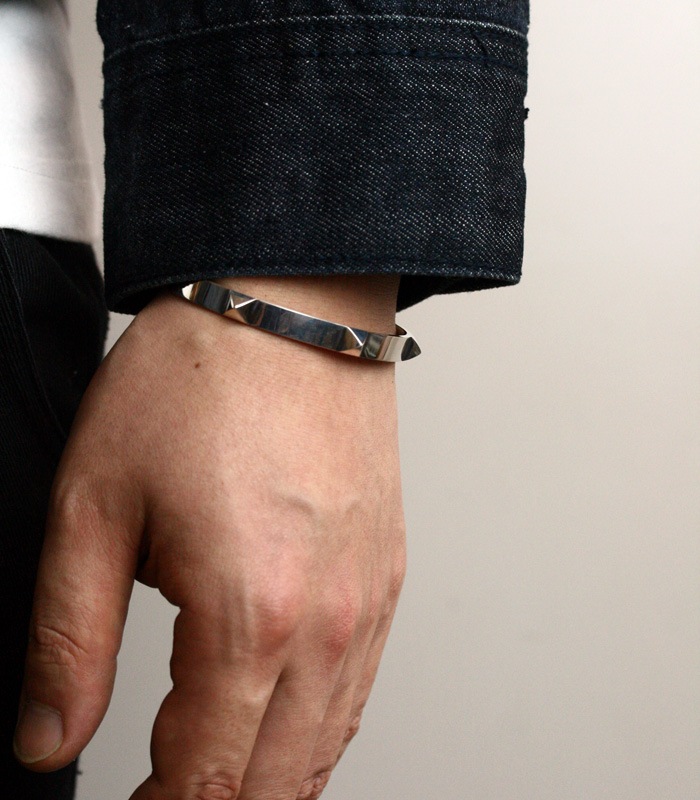 ArgentGleam LT アージェントグリーム LT シルバー925 バングル 5Studs Bangle LTB-037 ブランド ARGENT GLEAM アクセサリー 爆買の画像