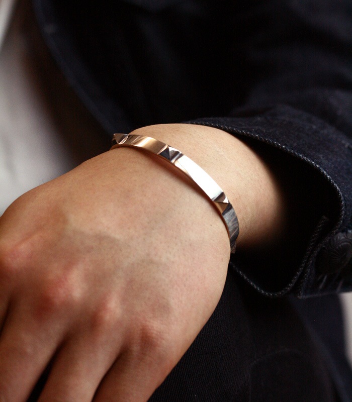 ArgentGleam LT アージェントグリーム LT シルバー925 バングル 5Studs Bangle LTB-037 ブランド ARGENT GLEAM アクセサリー 爆買の画像