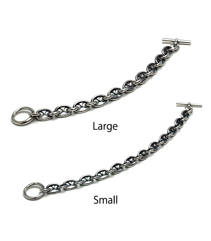 ArgentGleam LT アージェントグリーム LT シルバー925 ブレスレット Anchor Chain Bracelet Small LTB-038 ブランド ARGENT GLEAM アクセサリー 爆買の画像