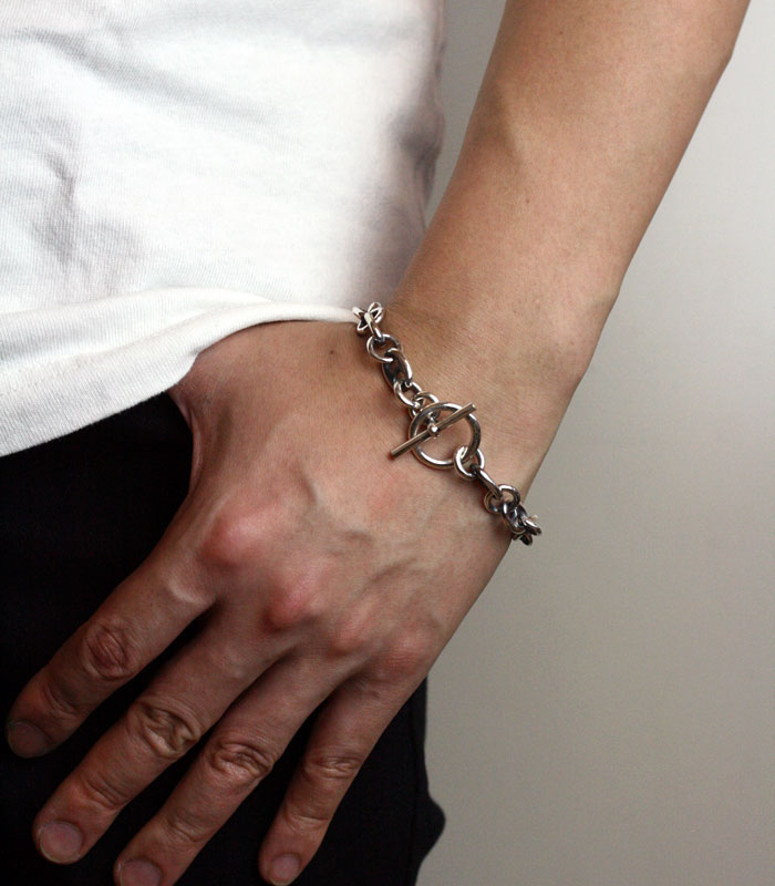 ArgentGleam LT アージェントグリーム LT シルバー925 ブレスレット Anchor Chain Bracelet Small LTB-038 ブランド ARGENT GLEAM アクセサリー 爆買の画像