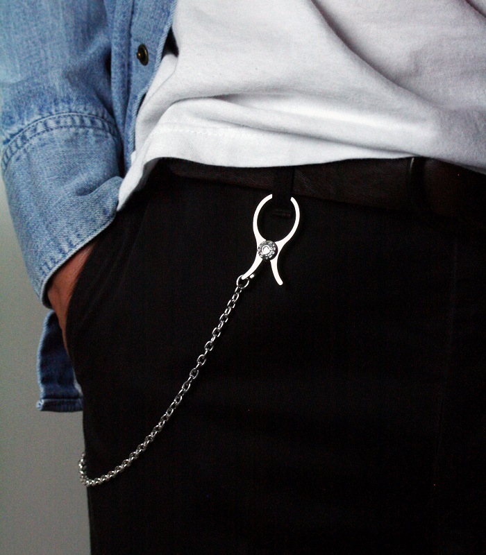 ArgentGleam LT アージェントグリーム LT シルバー925 ウォレットチェーン CLIP CHAIN LTC-002 ブランド ARGENT GLEAM アクセサリー 爆買の画像