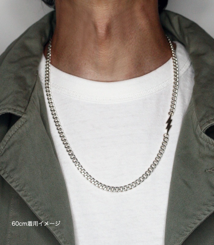 ArgentGleam LT アージェントグリーム LT シルバー925 ネックレス Thunder ChainNecklace Wide LTN-034 ブランド ARGENT GLEAM アクセサリー 爆買の画像