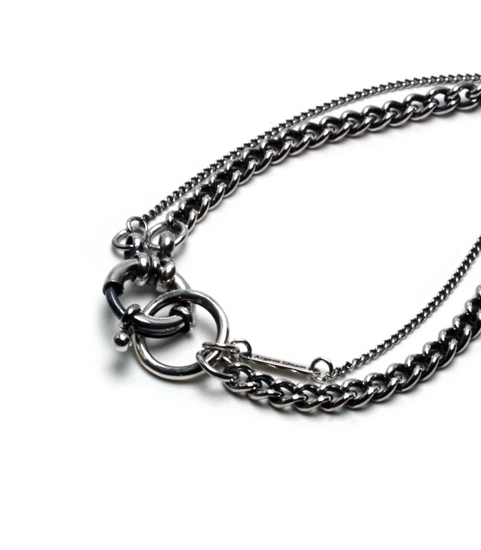 ArgentGleam LT アージェントグリーム LT シルバー925 ネックレス Layered Chain Necklace LTN-044 ブランド ARGENT GLEAM アクセサリー 爆買の画像