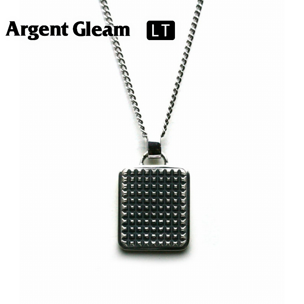 ArgentGleam LT A[WFgO[ LT Vo[925 lbNX I.D. Tiny Studs Necklace Large LTN-051 uh ARGENT GLEAM ANZT[