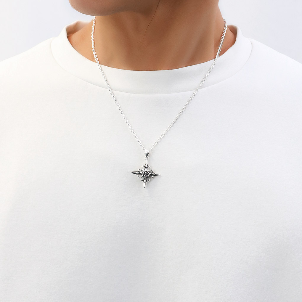アトリエ縁 レガリアジュノークロス トップ ネックレス ペンダント シルバー ペンダントトップ ペンダントチャーム Atelier-en- GRACE クロス 十字架 爆買の画像