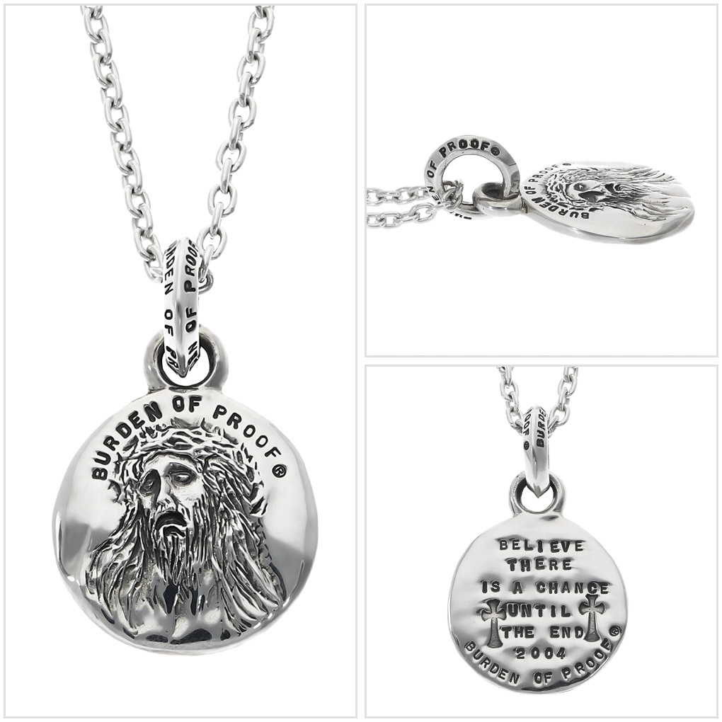 BURDEN OF PROOF（バーデンオブプルーフ） ジーザス メダイ ネックレス