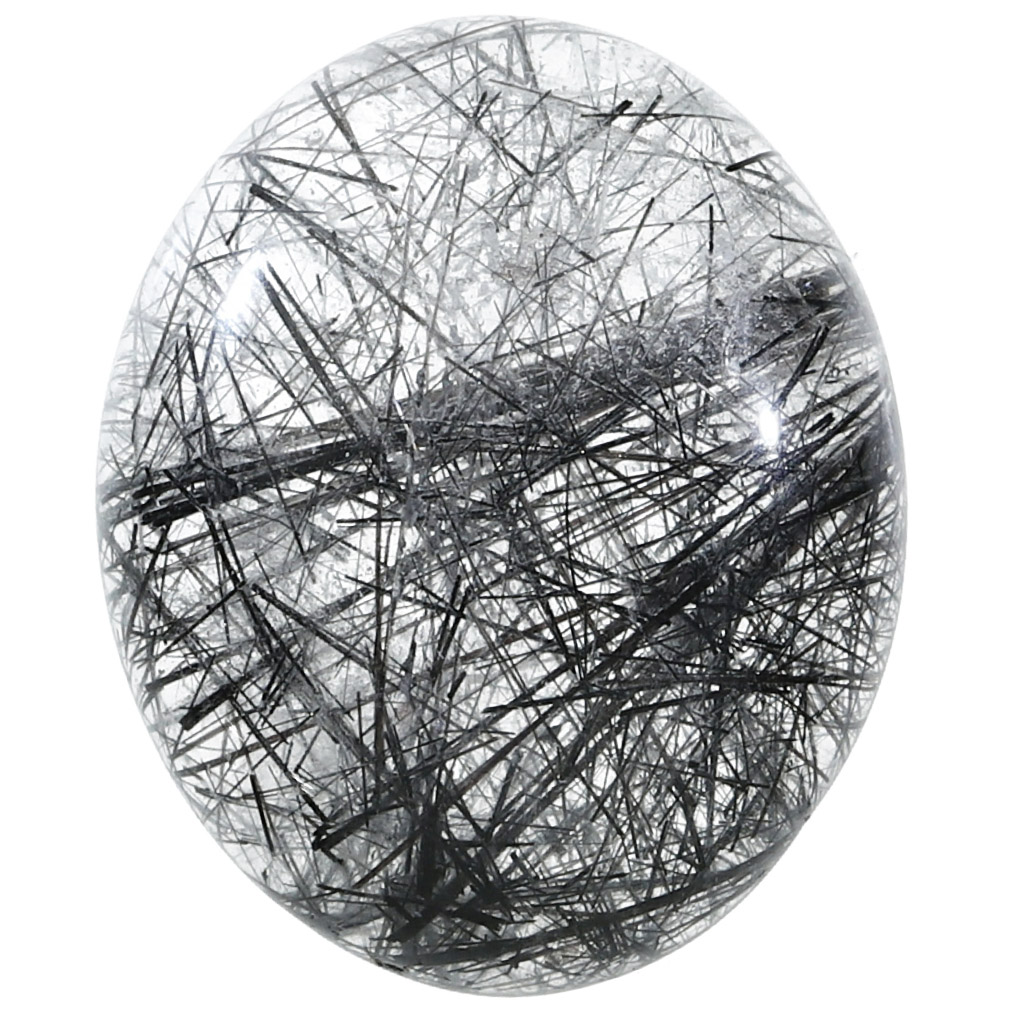 はる高品質ブラックルチルクォーツ ブラックルチルクォーツ 高品質 ブレスレット 14.4mm 20cm メンズLL