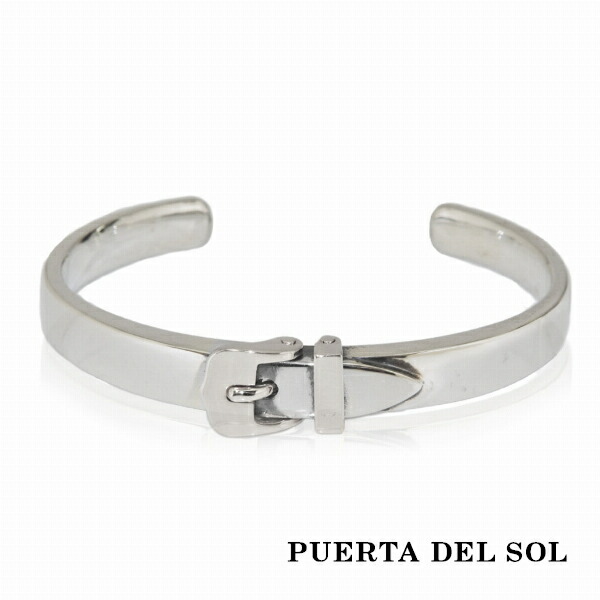 PUERTA DEL SOL ベルト バックル バングル シルバー950 ユニ