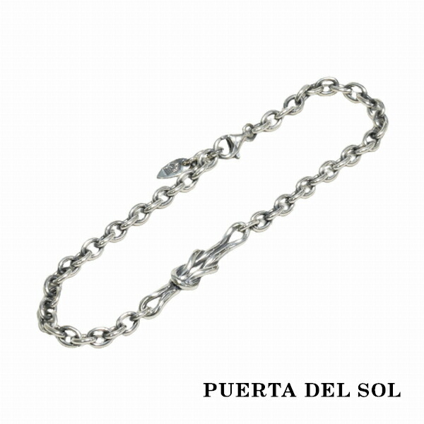 Yahoo! Yahoo!ショッピング(ヤフー ショッピング)PUERTA DEL SOL ヘラクレスノット ブレスレット シルバー950 ユニセックス シルバーアクセサリー 銀 SV950 ブリタニアシルバー シルバーブレスレット