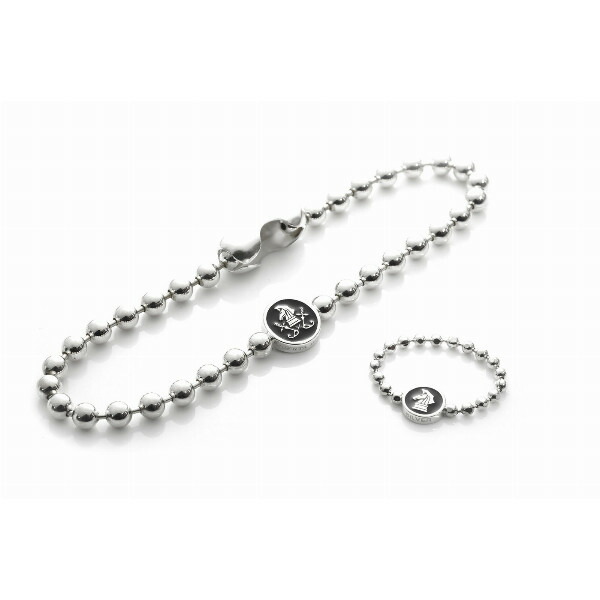 PUERTA DEL SOL ボールチェーン リバーシブル シルバーメダル ブレスレット シルバー950 ユニセックス シルバーアクセサリー 銀 SV950 爆買_2