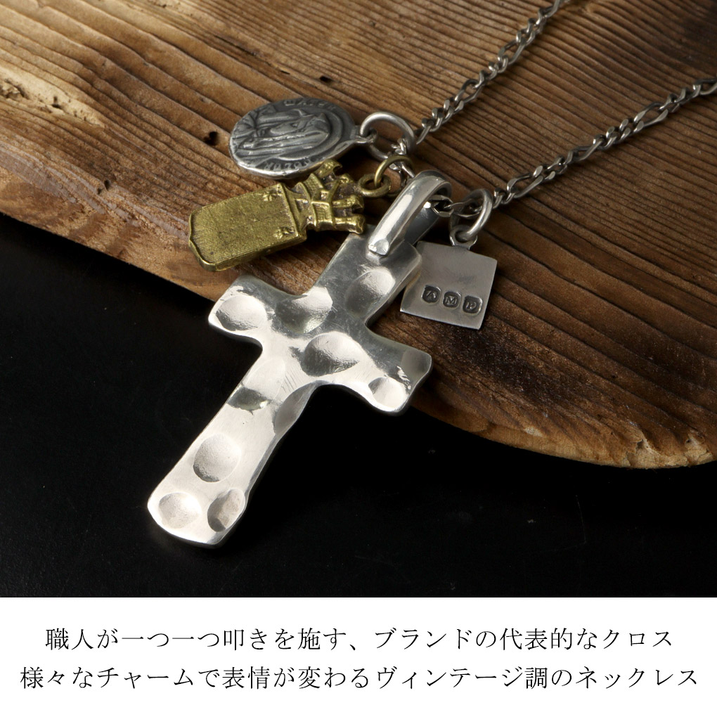 amp japan（アンプジャパン） 3AK-102N ラージ クロス ネックレス