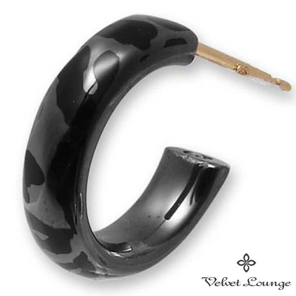 Velvet Lounge（ヴェルベットラウンジ） パンサー フープ ピアス 1P 