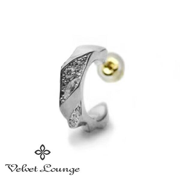 Velvet Lounge（ヴェルベットラウンジ） フロー フープ ピアス 1P 片耳