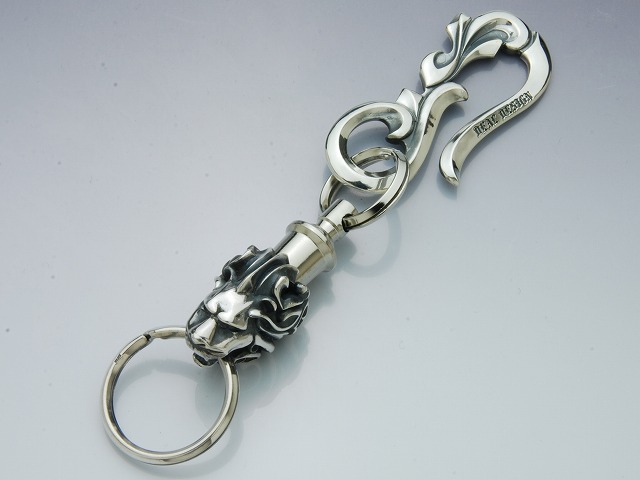 DEAL DESIGN カラビナSV925キーホルダー DEAL DESIGN ディールデザイン ロールピンカラビナ キーホルダー
