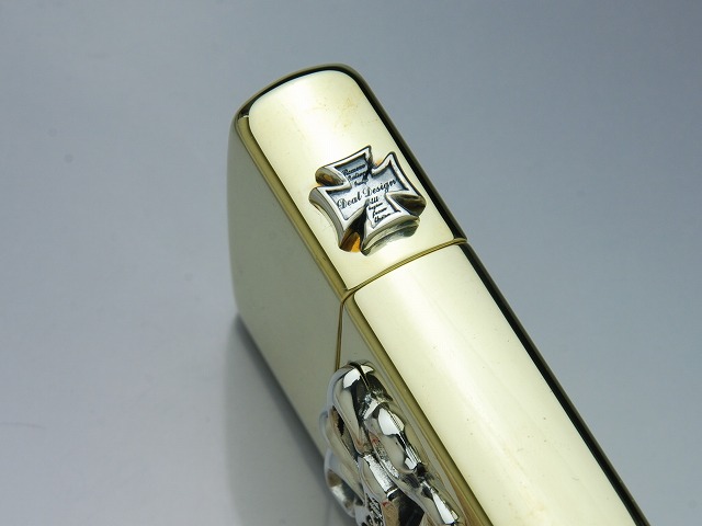 DEAL DESIGN ディールデザイン ブラスZIPPO(リリークレスト