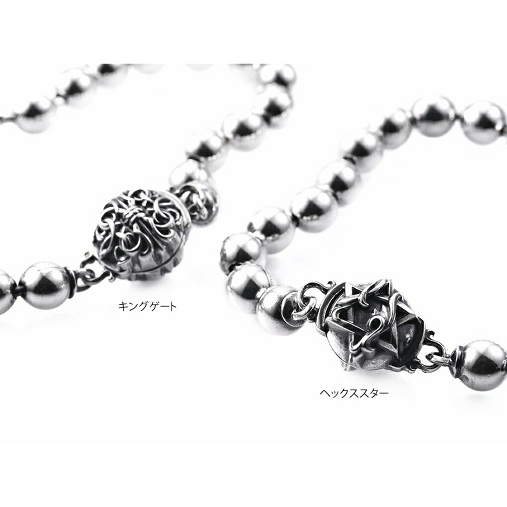 DEAL DESIGN ディールデザイン スプリット ボール ブレス ブレスレット シルバー 925 アラベスク 唐草 チェーンブレスレット メンズ 男性 彼氏 夫 爆買の画像