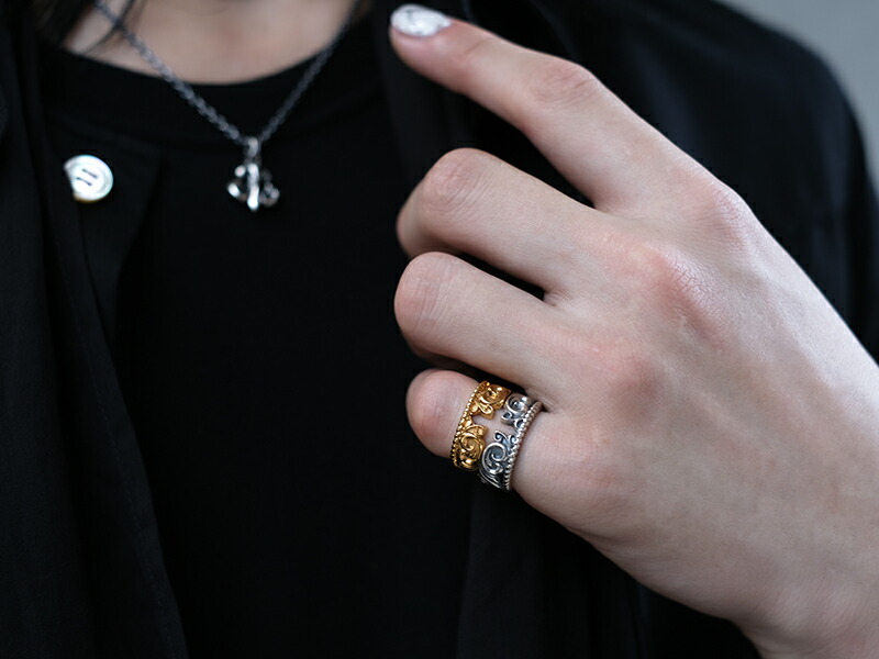 DEAL DESIGN（ディールデザイン） ミッシングクロスリング リング 指輪