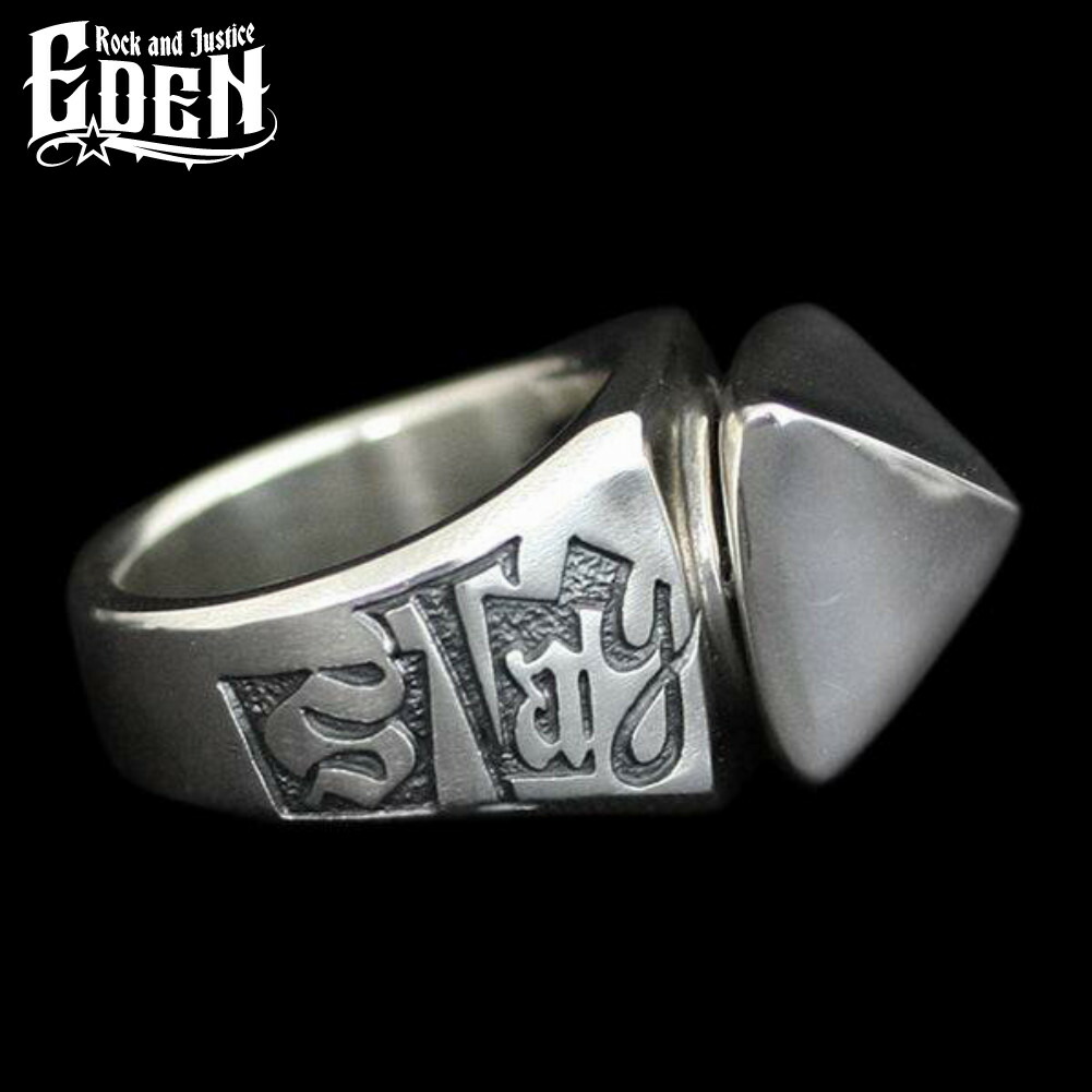 Rock and Justice EDEN �G�f�� ���b�N�W���G���J�X�^�������O SP �w�� 7�`30�� �V���o�[925 �u�����h �V���o�[�A�N�Z�T���[ Rock Jewel Custom Ring ����