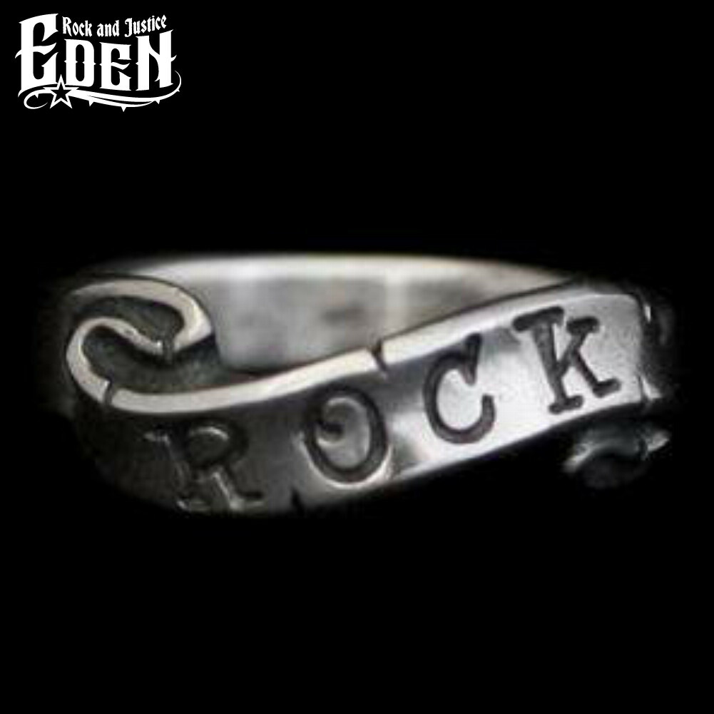 Rock and Justice EDEN �G�f�� �\�E�����{�������O ���b�N �w�� 1�`30�� �V���o�[925 �u�����h �V���o�[�A�N�Z�T���[ Soul Ribbon Ring ROCK �����Y ����