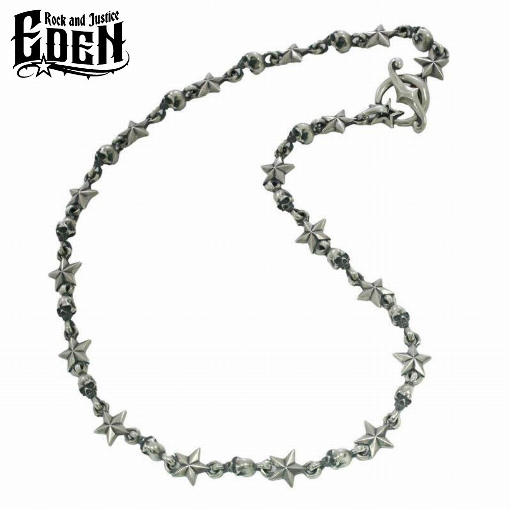 Rock and Justice EDEN Gf ^Cj[X^[AhXJlbNX 50cm lbNX Vo[925 uh Vo[ANZT[ Tiny Star and