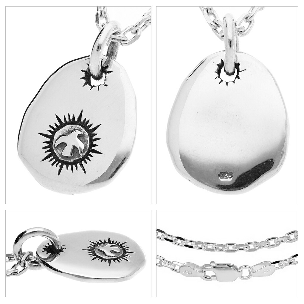 ネイティブ シルバー ドッグタグ ネックレス ペンダント ペンダント